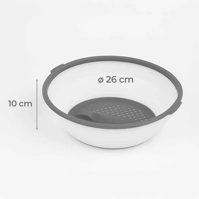 Tapa microondas multiusos plegable: vaporera,...