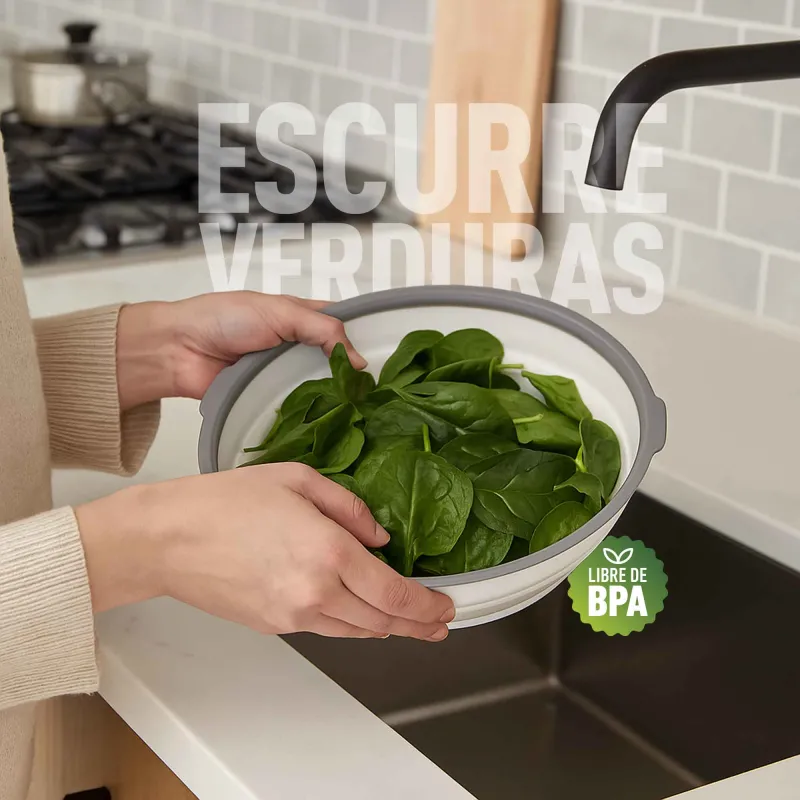 Tapa microondas multiusos plegable: vaporera,...