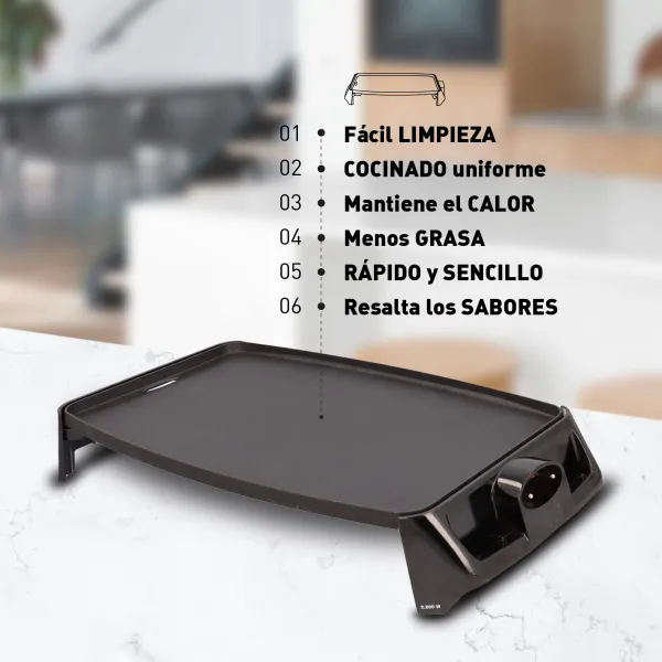 Plancha de Cocina GR195R
