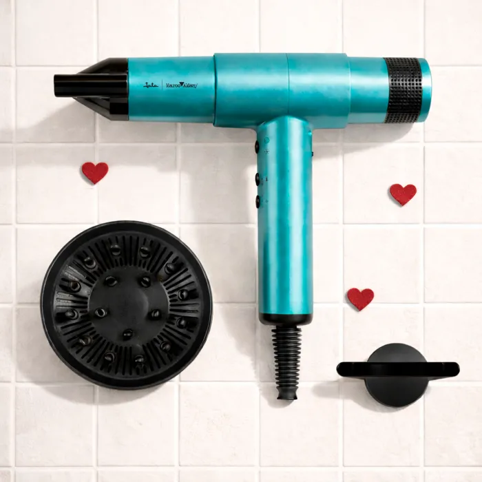 Secador de pelo iónico profesional motor BLDC Marco...