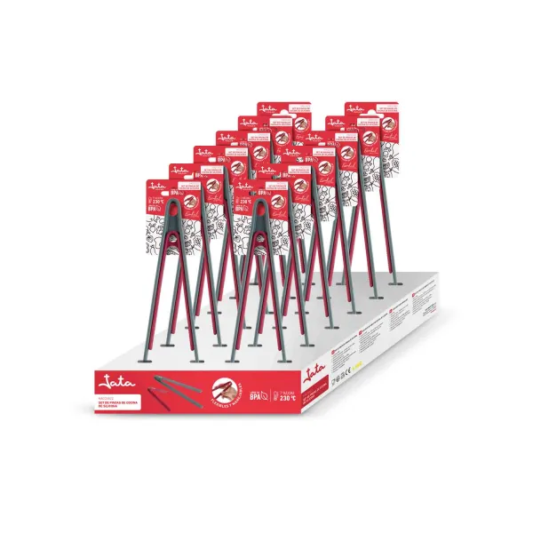 Set de pinzas de cocina de silicona HACC4522