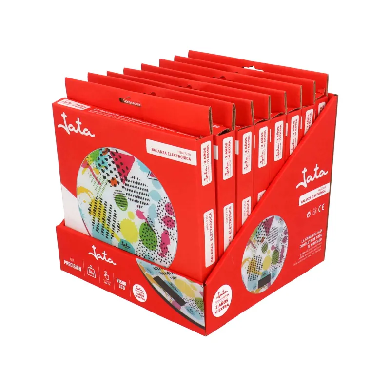 Báscula de cocina redonda HBAL7240