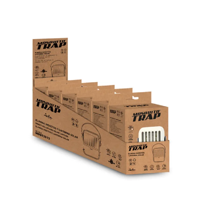 Elimina insectos y linterna solar 2 en 1 MOST3513