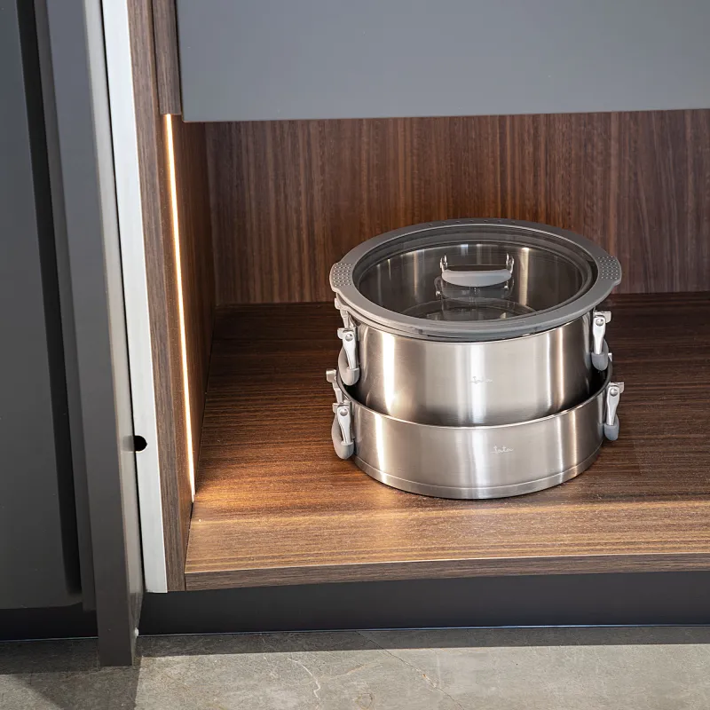 Batería de Cocina de Acero Inoxidable - 3...