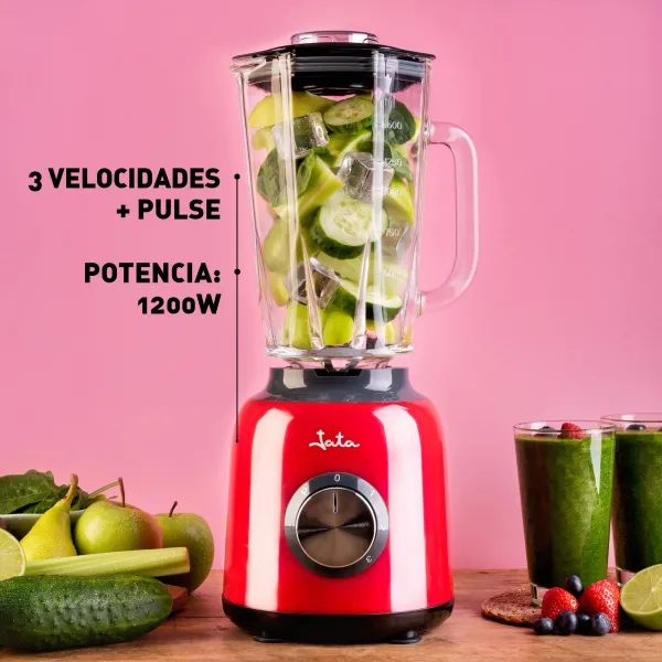 Batidora de Vaso Gama Roja BT795
