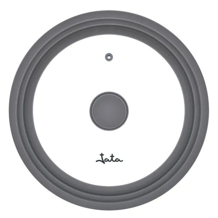 Tapa de cristal y silicona T26