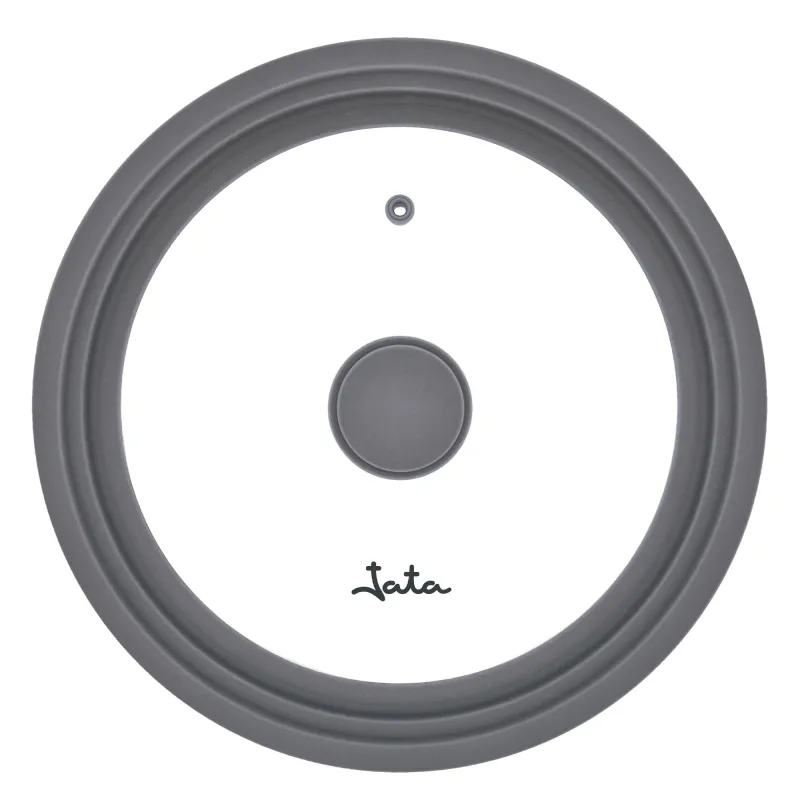 Tapa de cristal y silicona T26