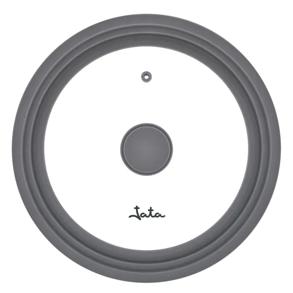 Tapa de cristal y silicona T26