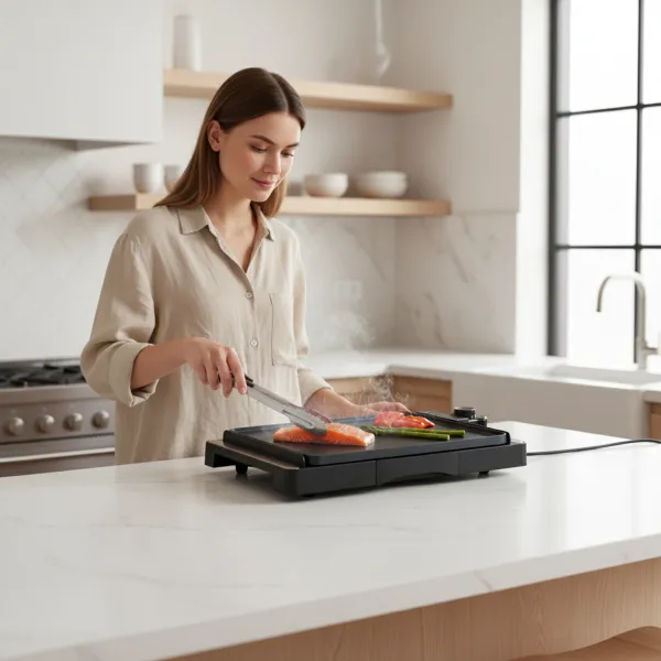 Plancha de Asar Eléctrica JEGR1246