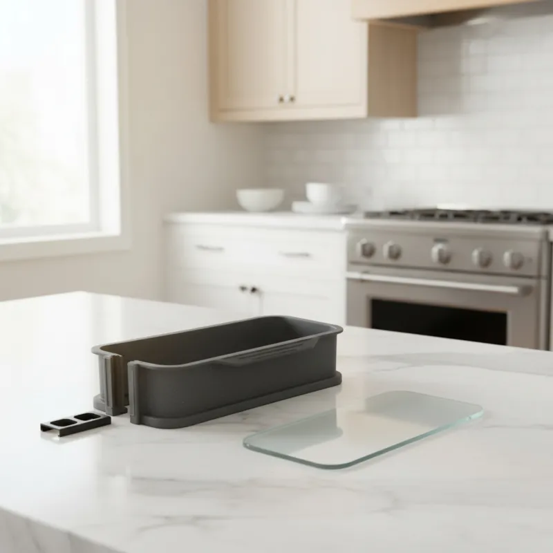 Molde de silicona desmontable rectangular HMOL1324