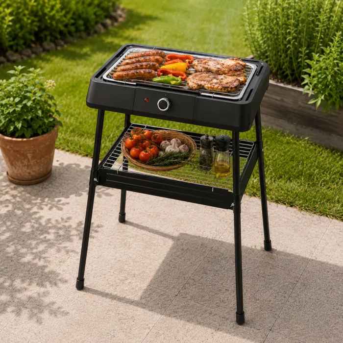 Electro barbacoa con patas JEBQ1001