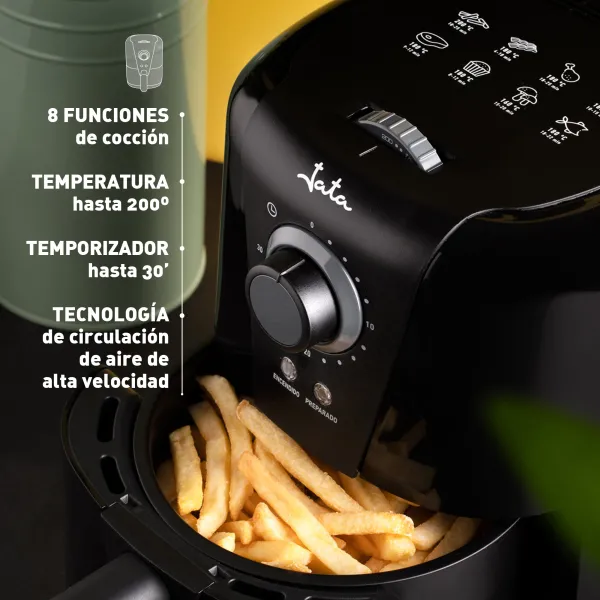Freidora de Aire Sin Aceite 1,5L JEFR1221