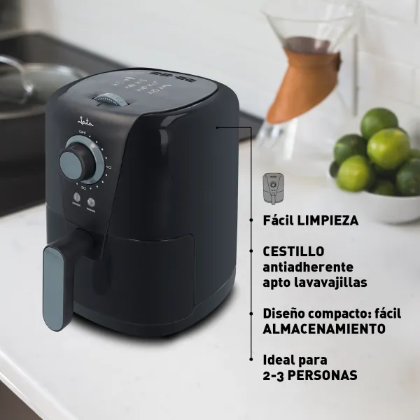 Freidora de Aire Sin Aceite 1,5L JEFR1221
