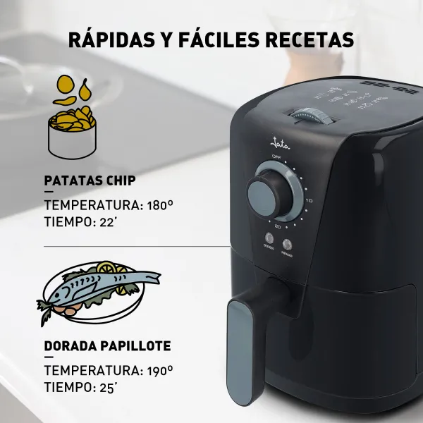 Freidora de Aire Sin Aceite 1,5L JEFR1221