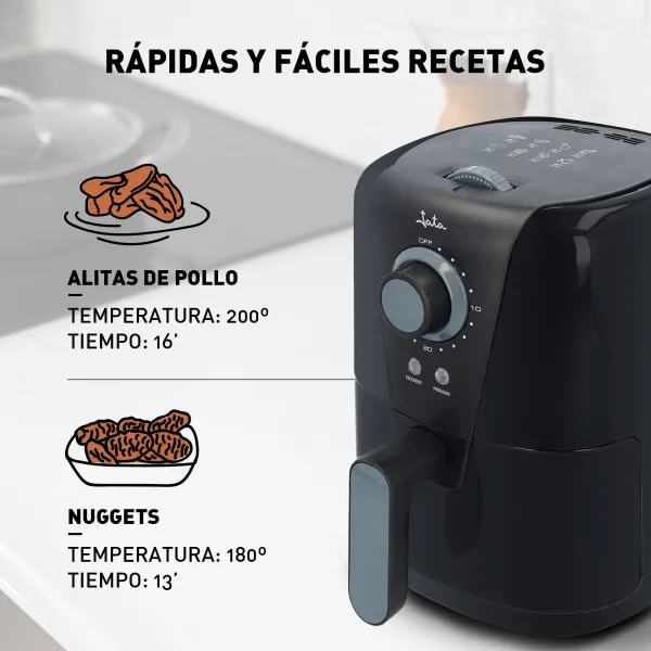 Freidora de Aire Sin Aceite 1,5L JEFR1221