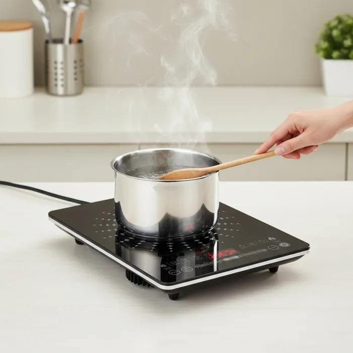 Cocina Eléctrica Inducción de Vidrio Templado VIN145