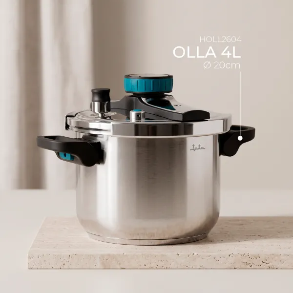 Olla a Presión Clásica Express · 4L · 6L · 8L · 10L · HOLL2604 / HOLL2606 / HOLL2608 / HOLL2610