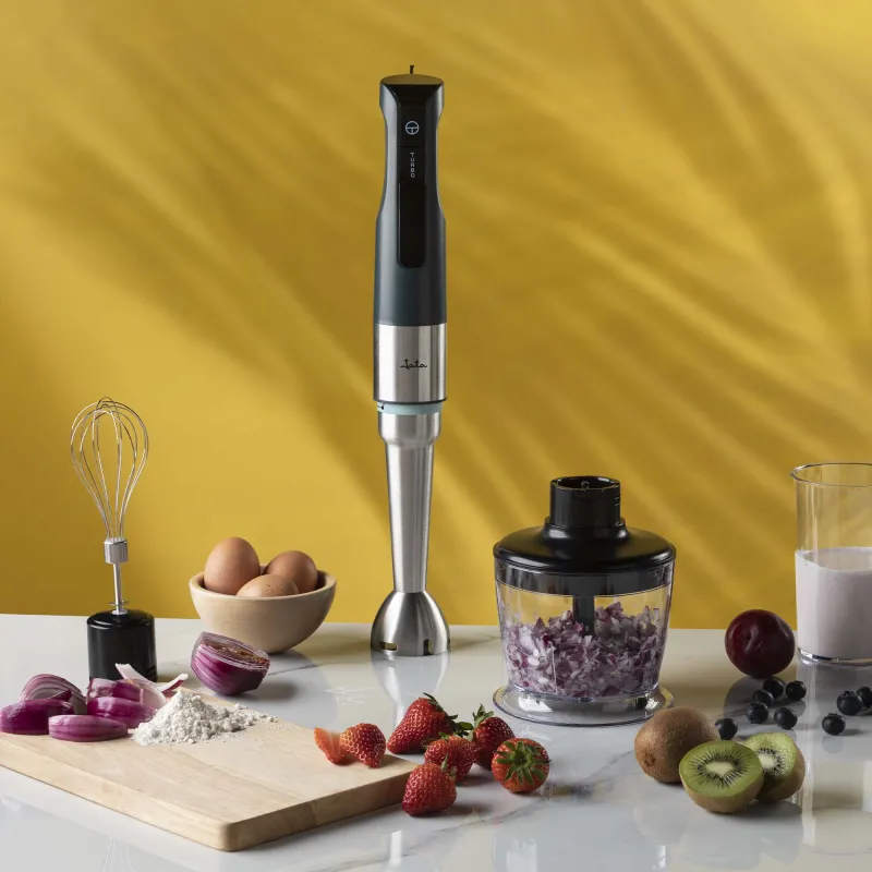 Batidora de Mano Inox. con Accesorios JEBT1703