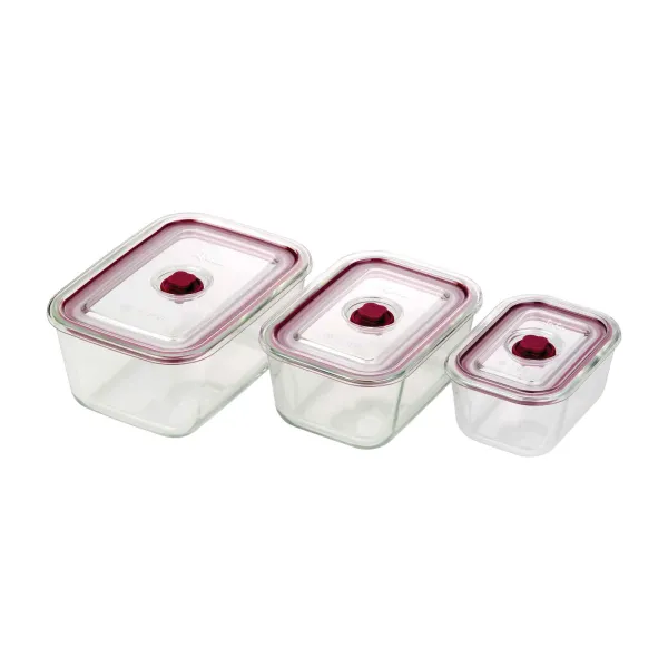 Recipiente de Vidrio Templado HREC4200 / HREC4201 / HREC4202 / HREC4203