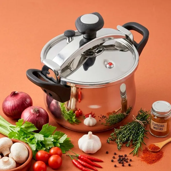 Olla Presión Clásica Exprés 4L / 6L / 8L / 10L - Ref. OPC4 / OPC6 / OPC8 / OPC10 / OPC12