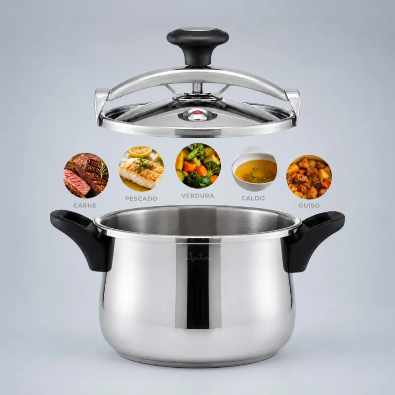 Olla Presión Clásica Exprés 4L / 6L / 8L / 10L...