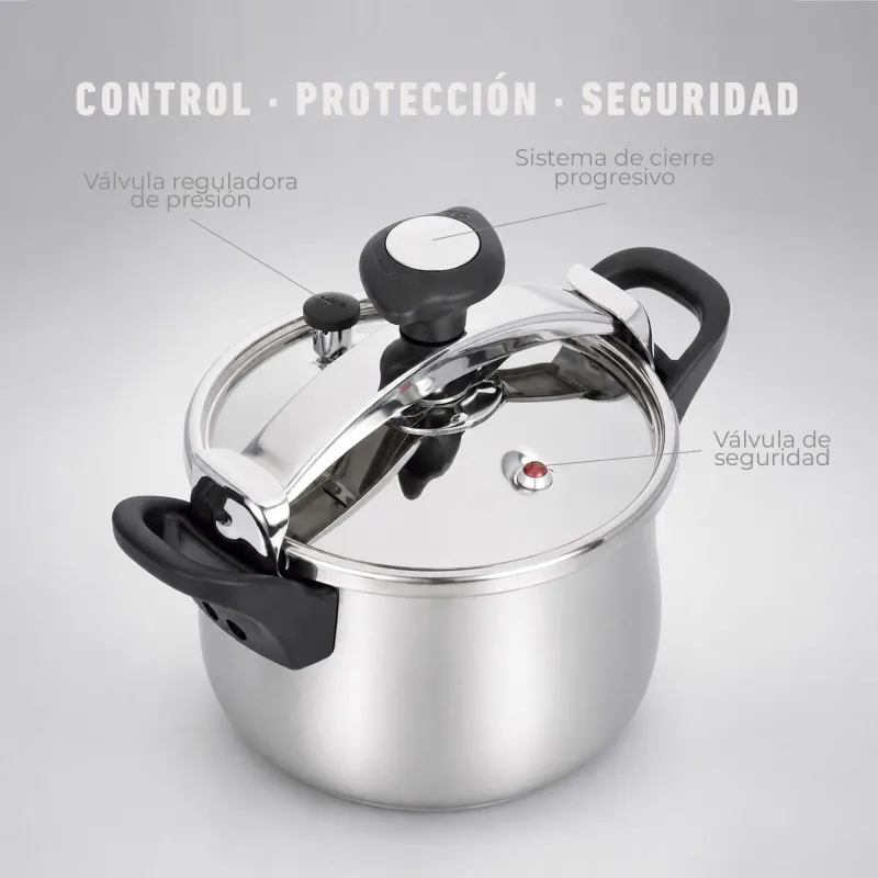 Olla Presión Clásica Exprés 4L / 6L / 8L / 10L...