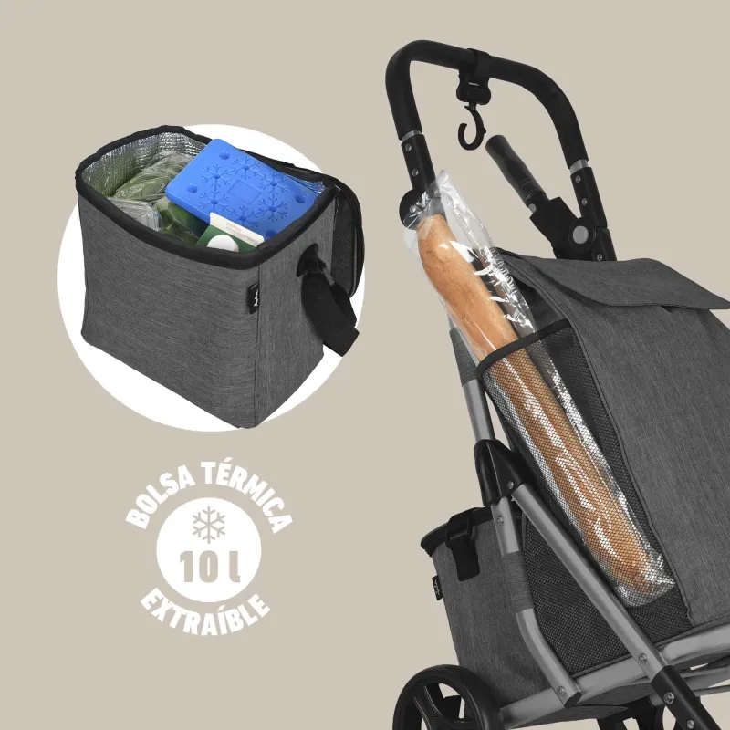 Carro de Compra 4 Ruedas HCAR2501 HCAR2502