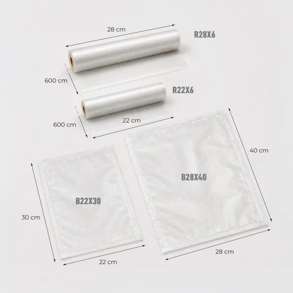 Recambio Envasadora Rollo 22 cm x 6 m R22X6